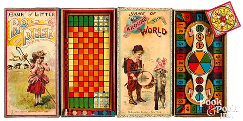 TWO EARLY MCLOUGHLIN BROS GAMES  316956