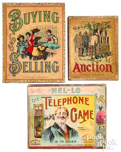 EARLY TELEPHONE AUCTION AND SELLING 31698b