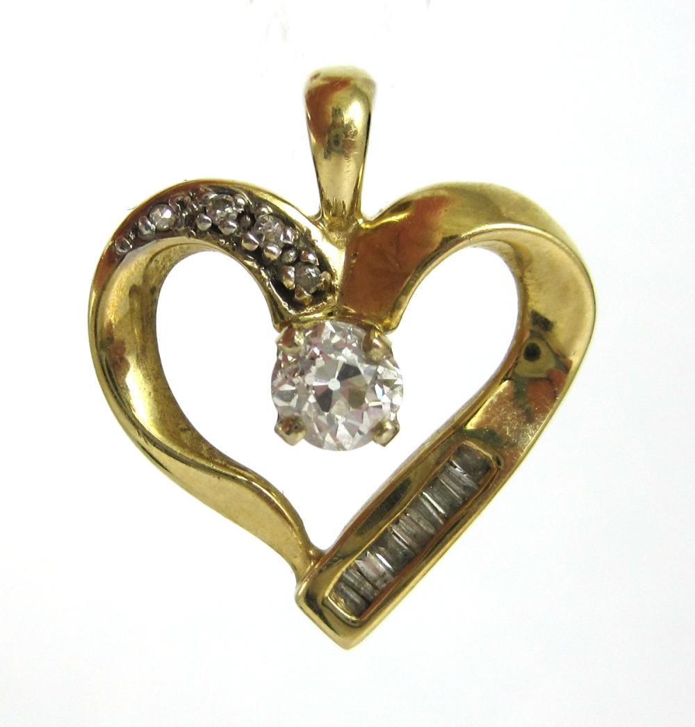 DIAMOND AND FOURTEEN KARAT GOLD 316a0e