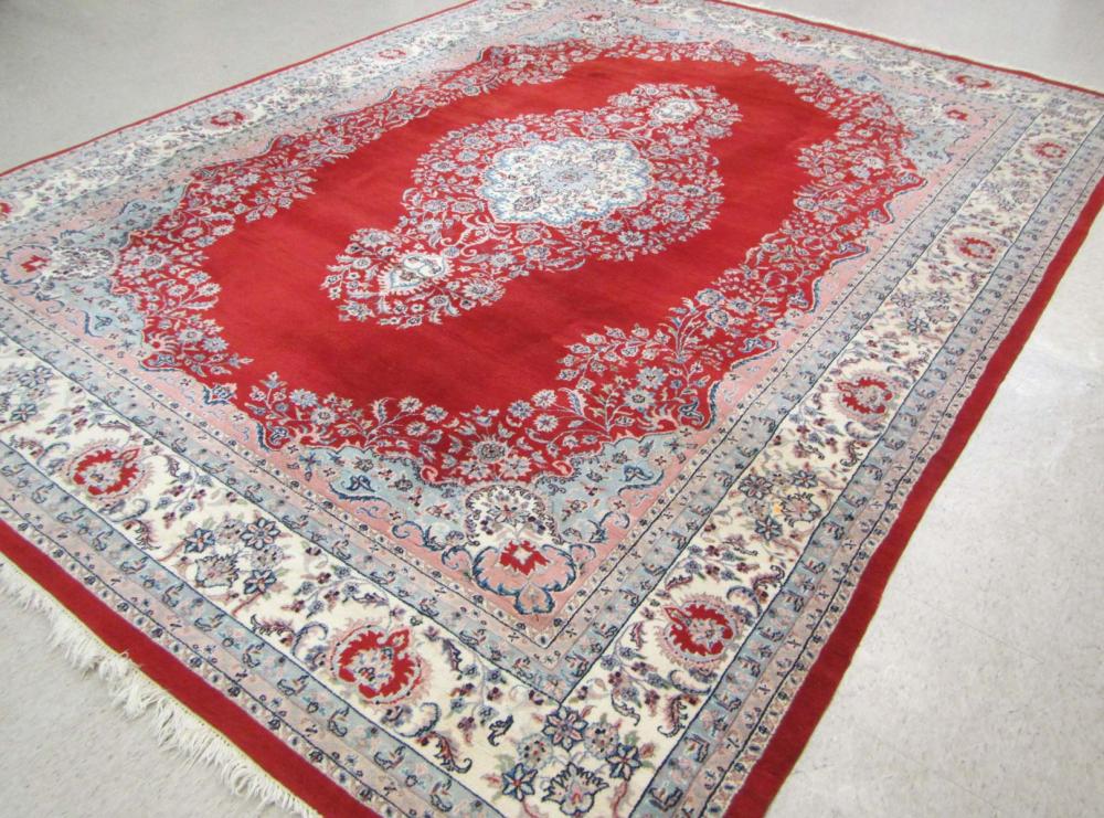HAND KNOTTED ORIENTAL CARPET, INDO-PERSIAN,