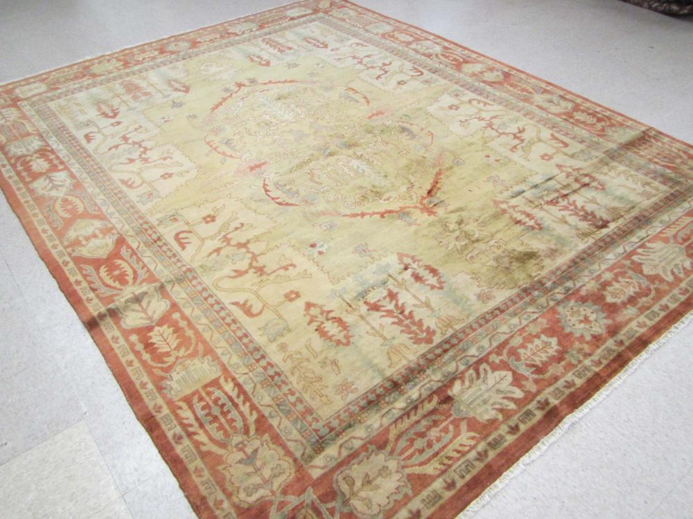 HAND KNOTTED ORIENTAL CARPET INDO PERSIAN  316ab5