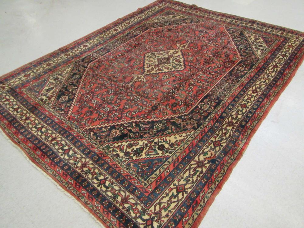 SEMI ANTIQUE PERSIAN CARPET HAMADAN 316afb