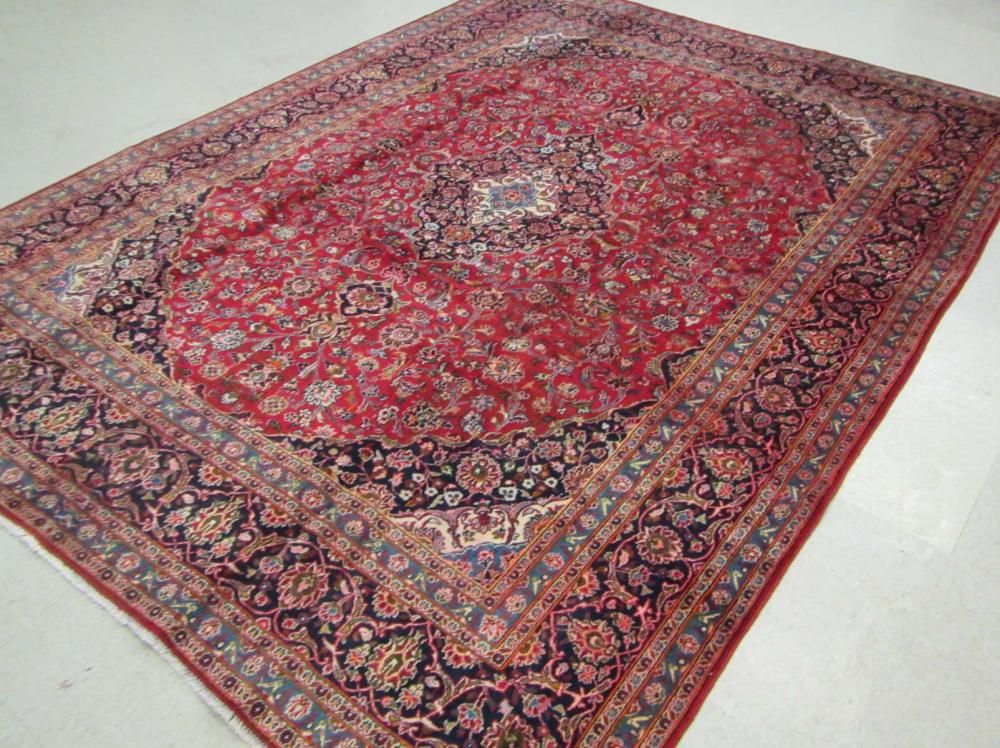 HAND KNOTTED PERSIAN CARPET FLORAL 316b65