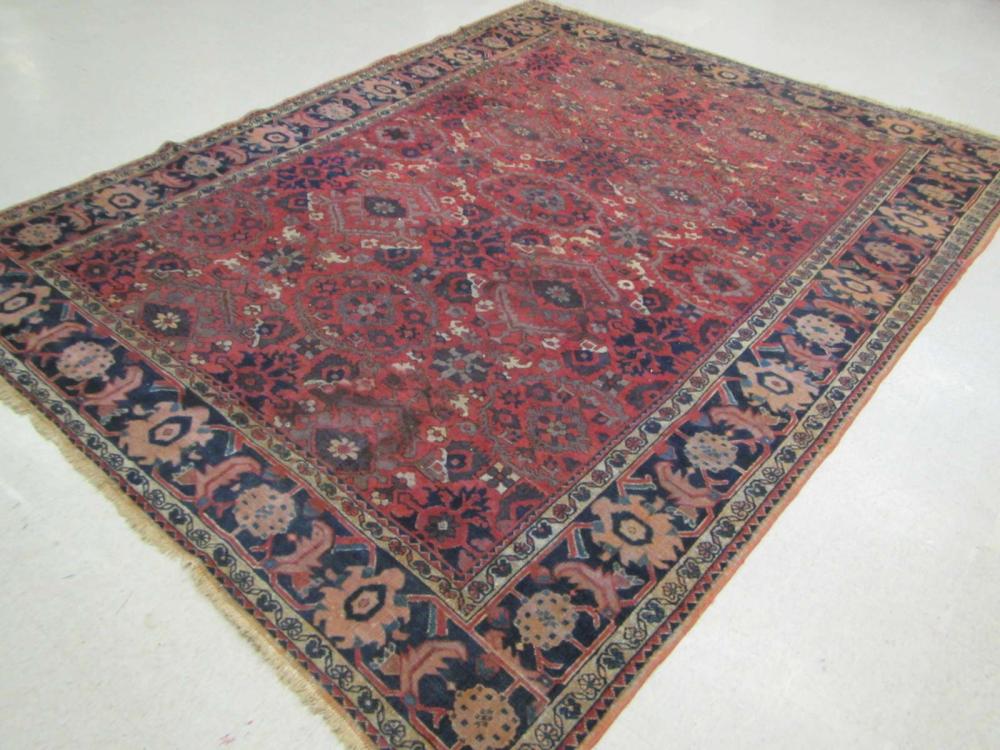 SEMI ANTIQUE PERSIAN CARPET OVERALL 316b85