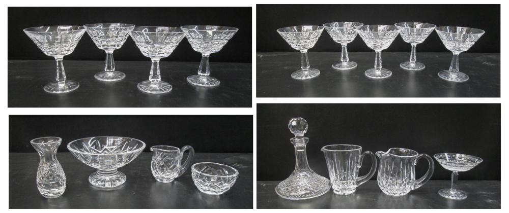 WATERFORD CRYSTAL STEMWARE AND TABLEWARE