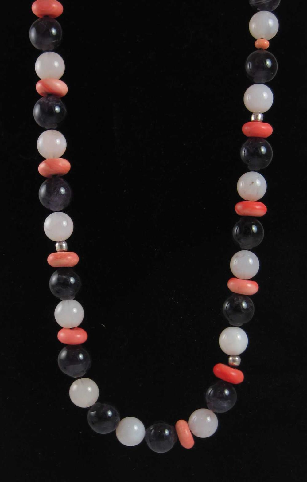 CHALCEDONY AMETHYST CORAL AND 316bb9