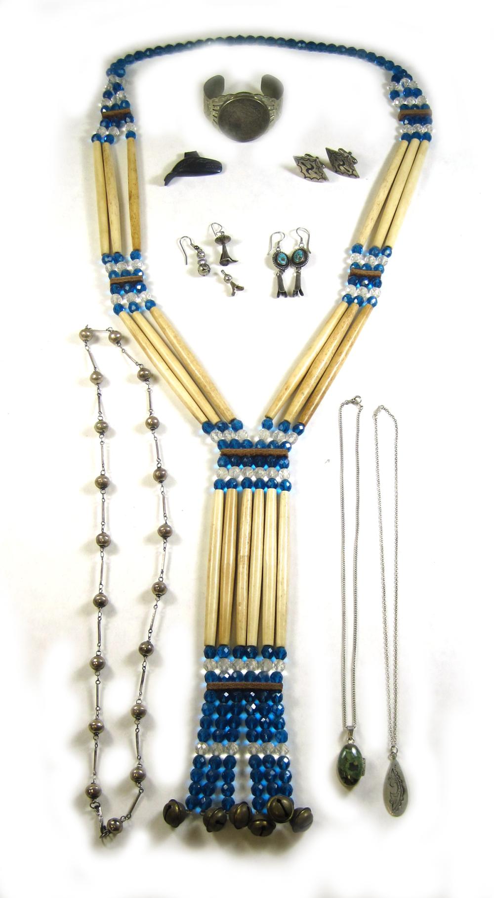 COLLECTION OF NATIVE AMERICAN JEWELRY 316c11