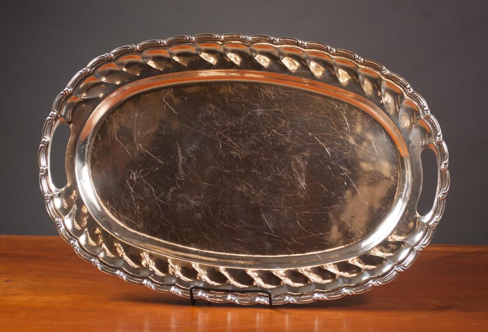 MEXICO STERLING SILVER OVAL SERVING 316c17