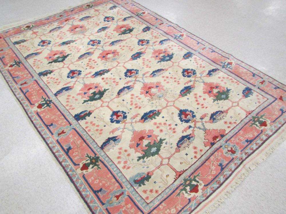 HAND KNOTTED TURKISH CARPET, OVERALL