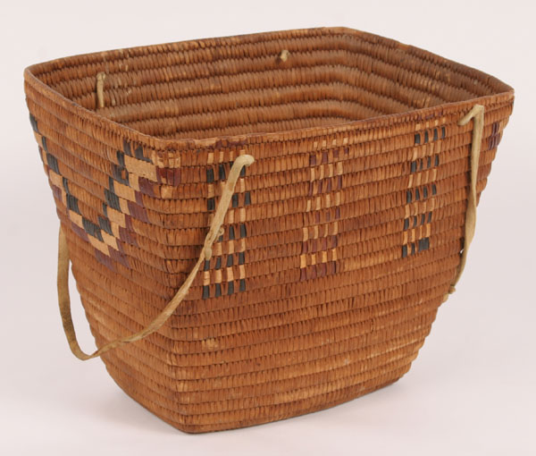 Northwest Coast Indian woven carrying 4f142