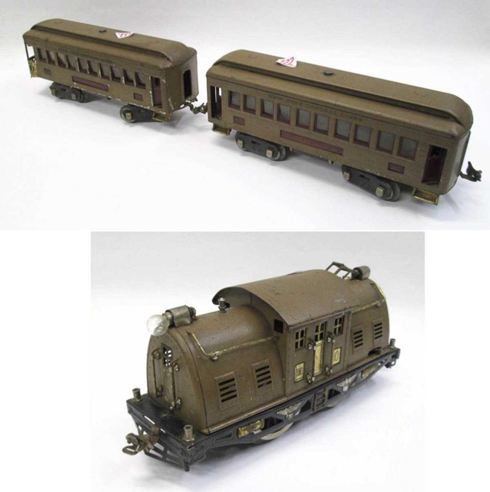 LIONEL THREE-PIECE STANDARD GAUGE