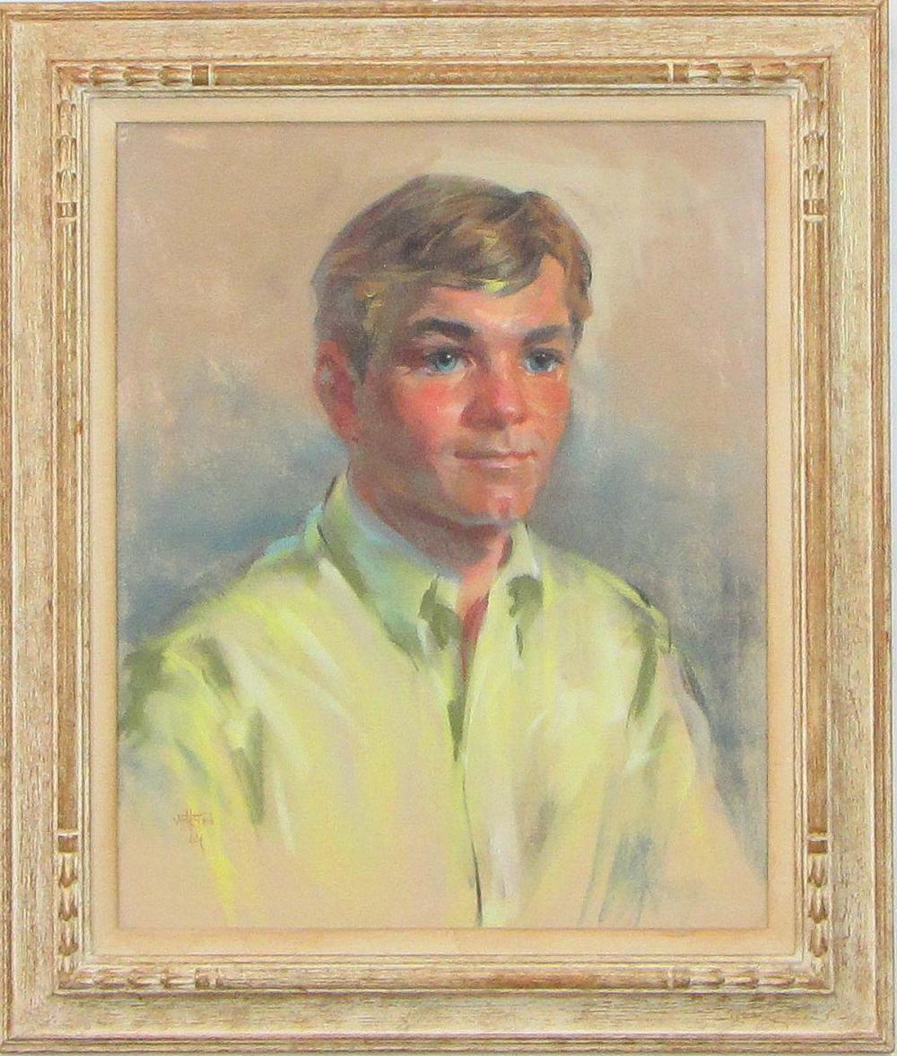 PORTRAIT OF A YOUNG MAN, PASTEL
