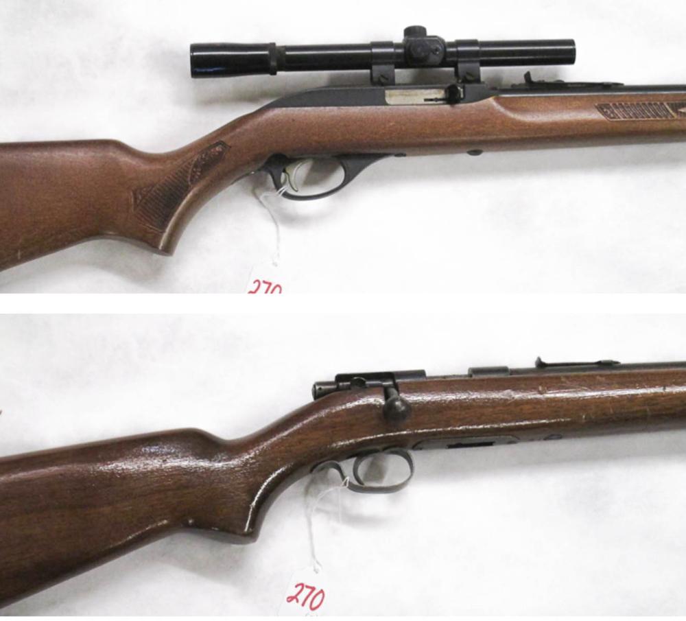 TWO 22 CALIBER RIFLES: GLENFIELD