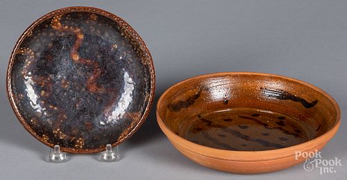 STAHL REDWARE PLATE AND SHALLOW