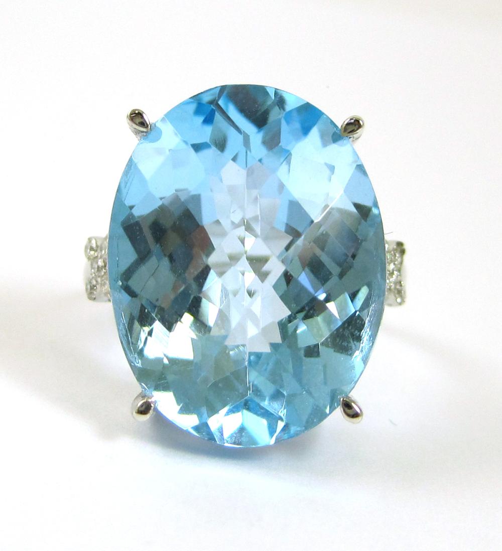 BLUE TOPAZ DIAMOND AND FOURTEEN 316db9