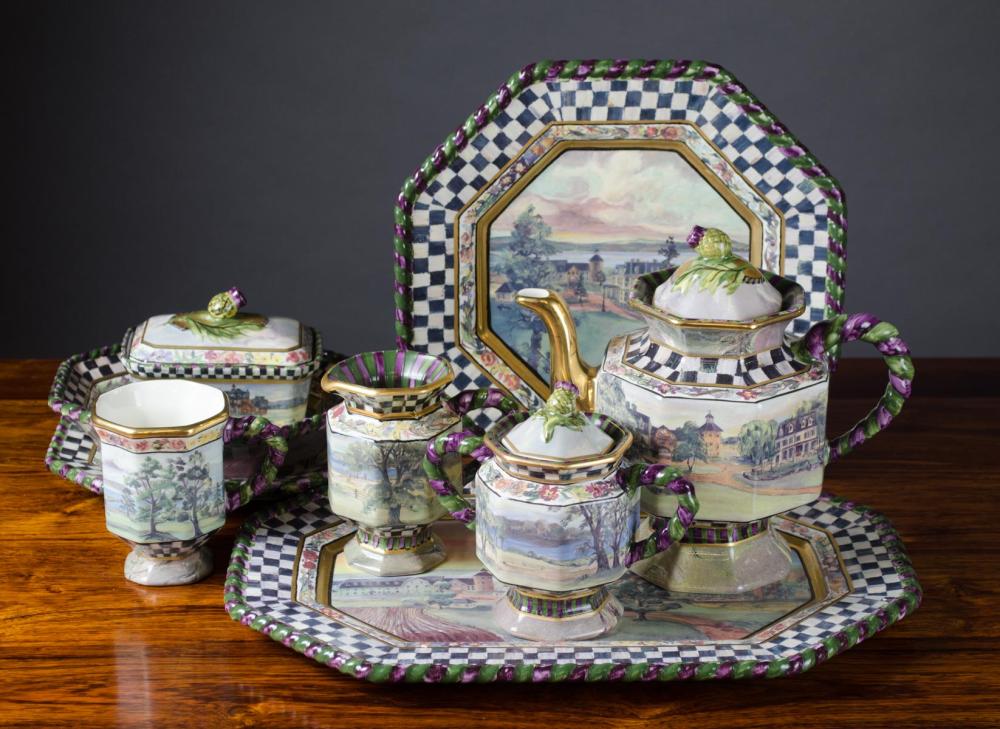 MACKENZIE-CHILDS MACLACHLAN DINNERWARE