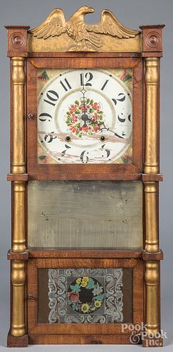 BIRGE, PECK, & CO., MANTEL CLOCK,