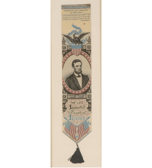 Stevengraph woven silk ribbon/bookmarks