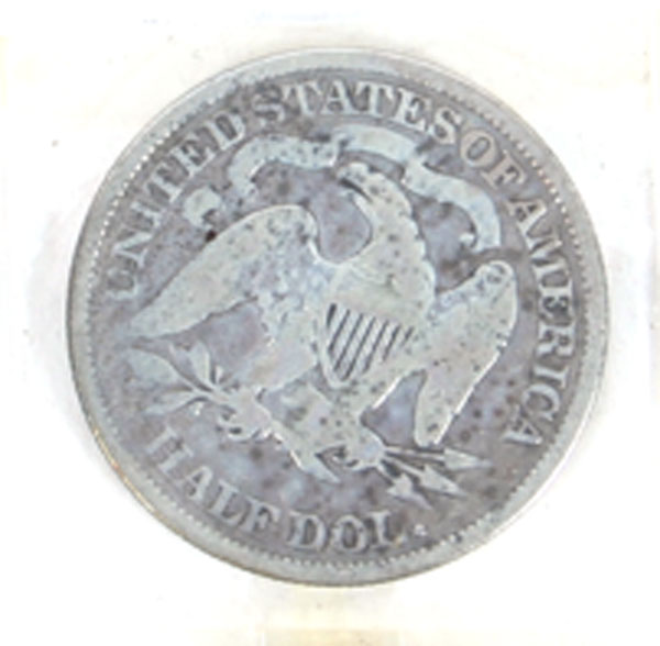 3 Seated Liberty 1/2 Dollars 1846