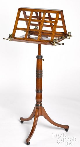 REGENCY MAHOGANY MUSIC STAND CA  314a75