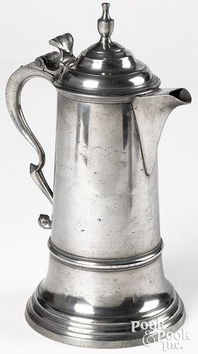 HARTFORD CONNECTICUT PEWTER FLAGON  314a80