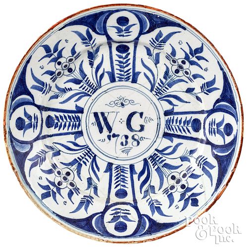 DELFT PLATE OF CHESTER COUNTY  314ae4