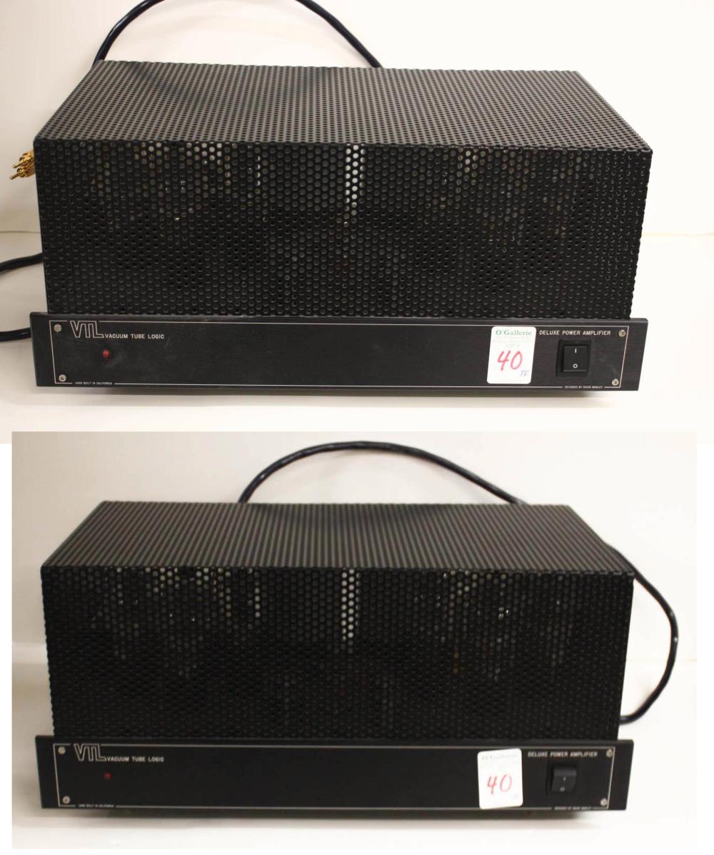 PAIR VTL DELUXE 140 MONOBLOC TUBE AMPS,