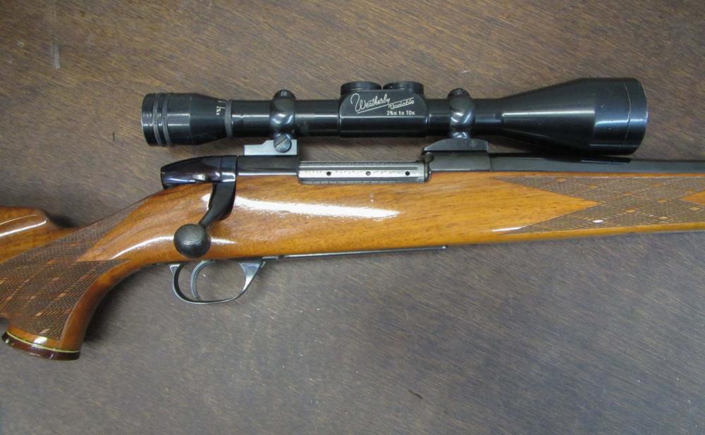 WEATHERBY MK V BOLT ACTION RIFLE,