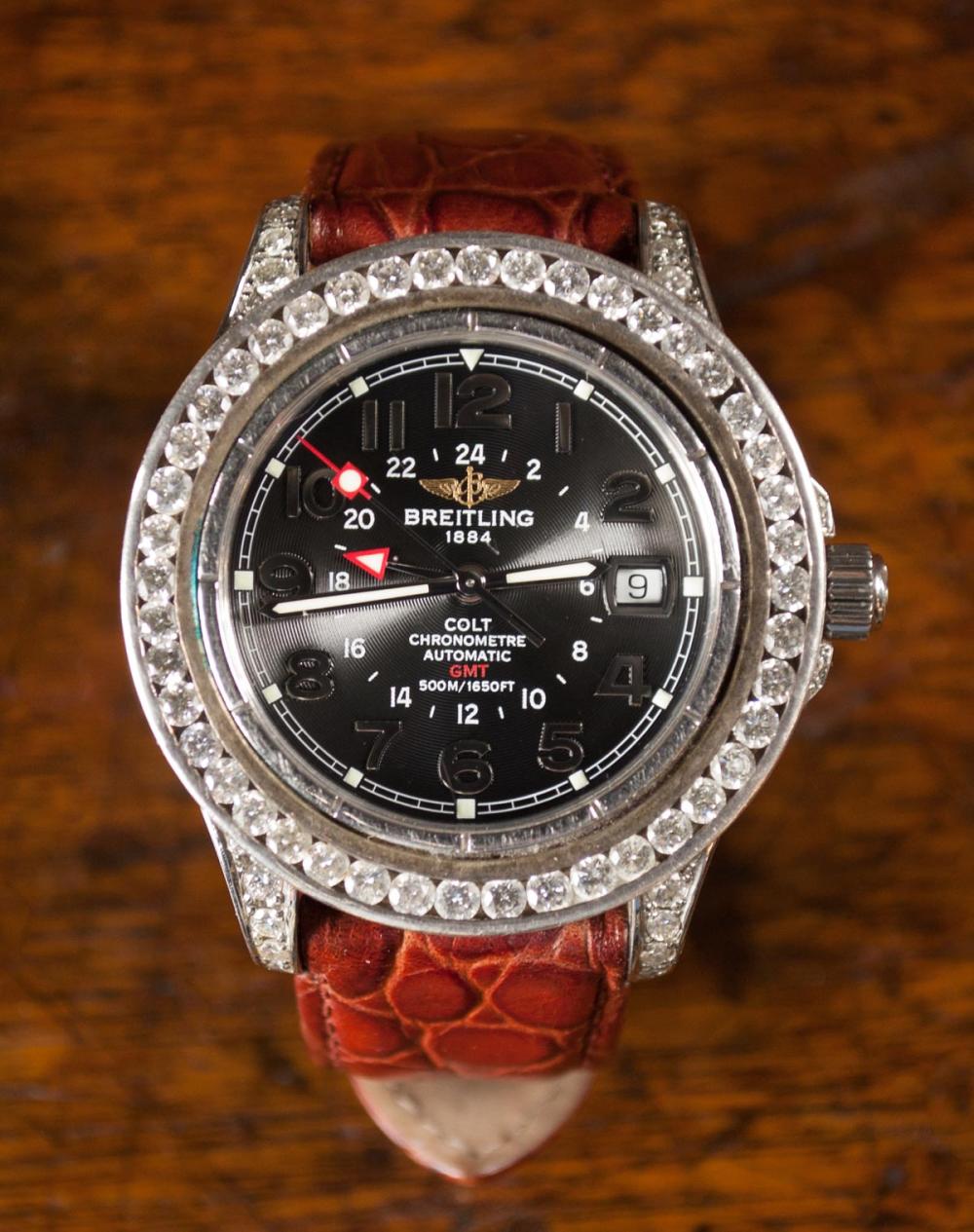 MAN S BREITLING COLT AUTOMATIC 314bb2