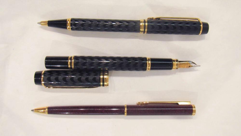 TWO FRENCH WATERMAN PENS AND A 314c2e