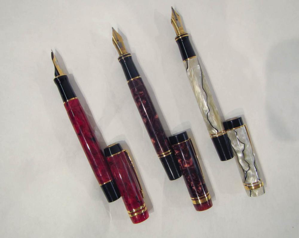 THREE PARKER DUOFOLD INTERNATIONAL