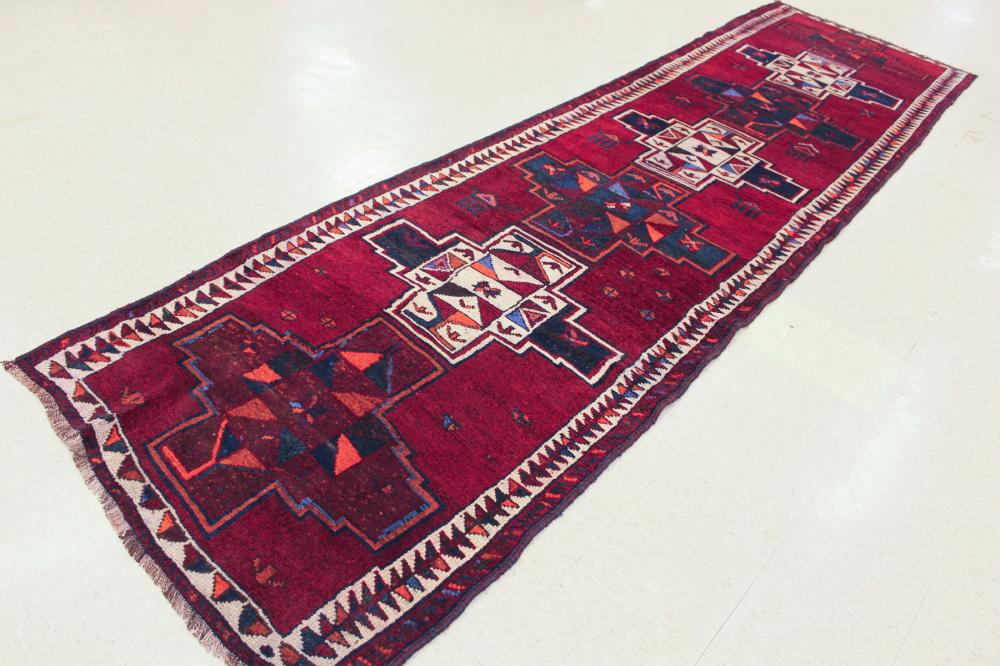 HAND KNOTTED PERSIAN TRIBAL HALL 314da5