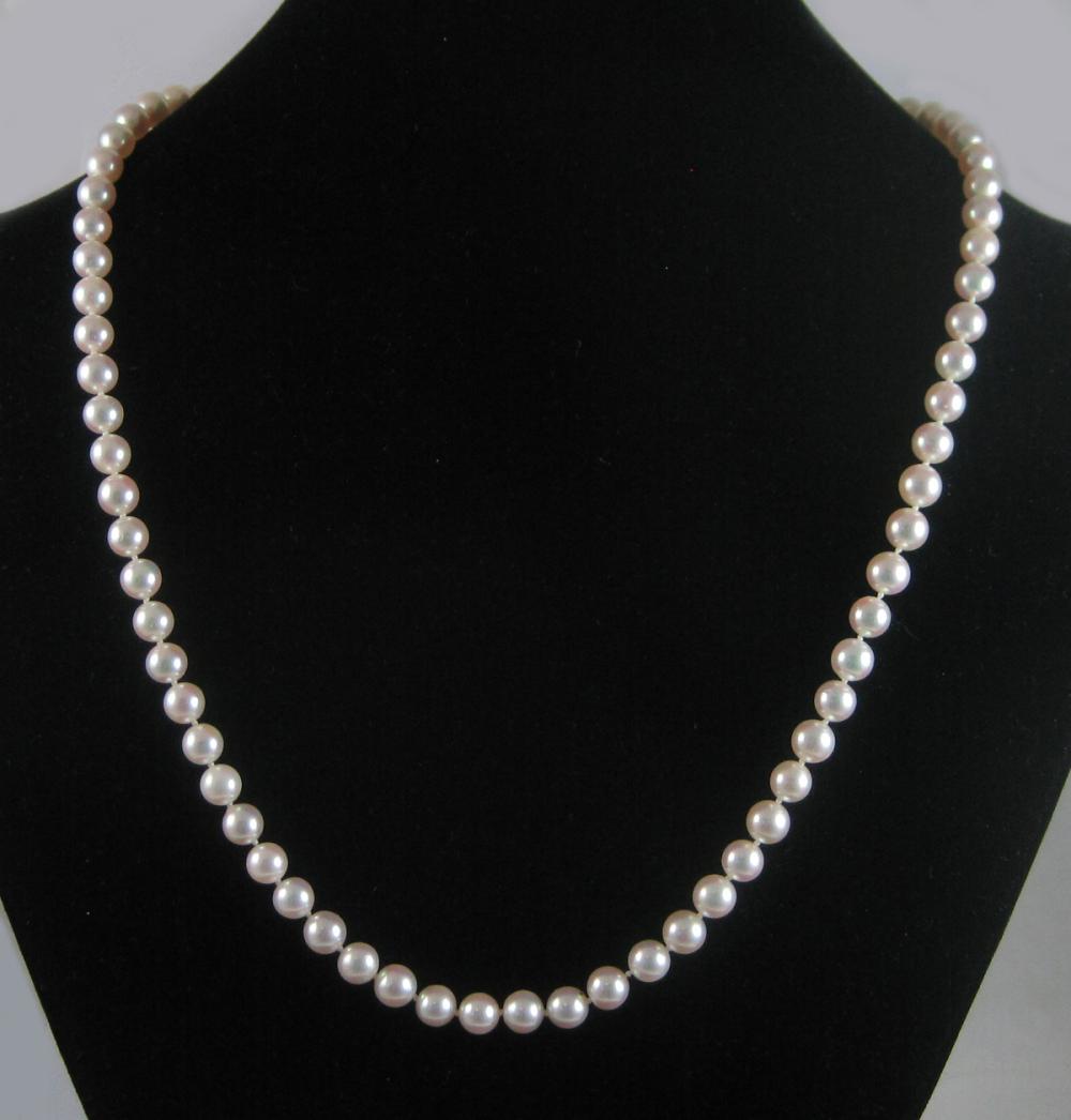 MATINEE LENGTH PEARL AND FOURTEEN