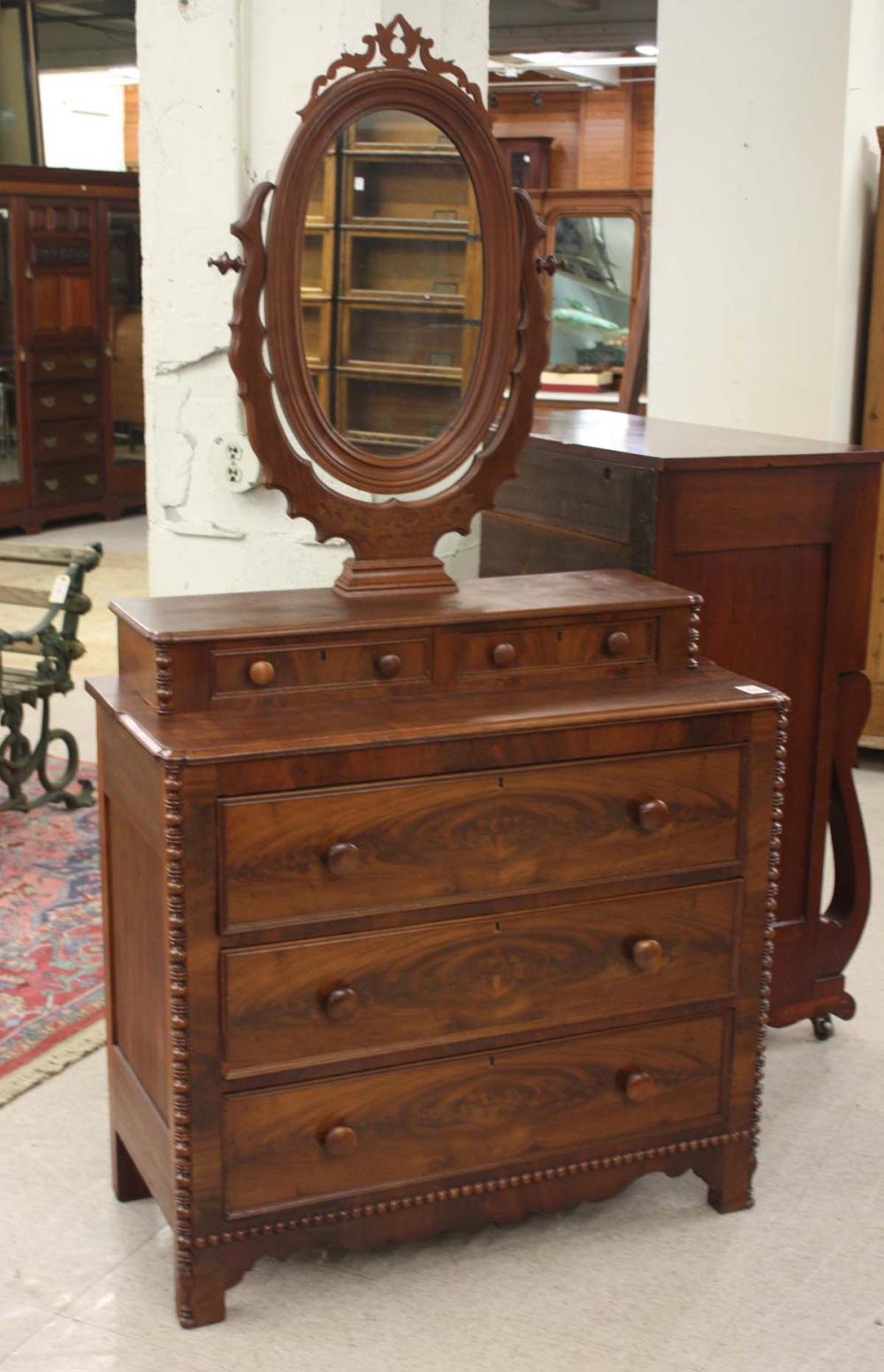 EMPIRE/VICTORIAN TRANSITIONAL MAHOGANY