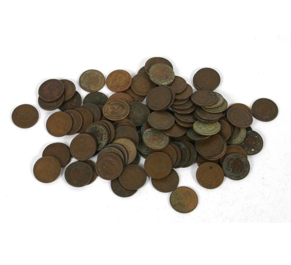 100 Indian Head Pennies Various 4ee4b