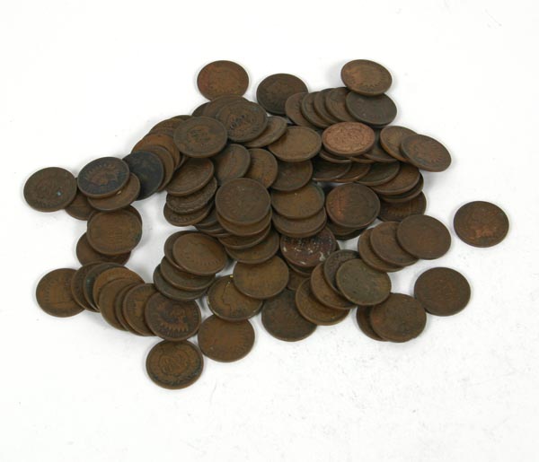 100 Indian Head Pennies Various 4ee4d