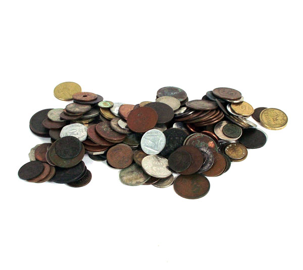 Bag of Foreign Coins Mixed Dates