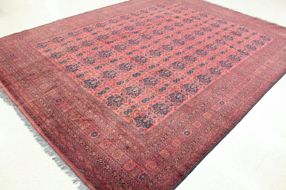 HAND KNOTTED AFGHAN TURKMAN TRIBAL