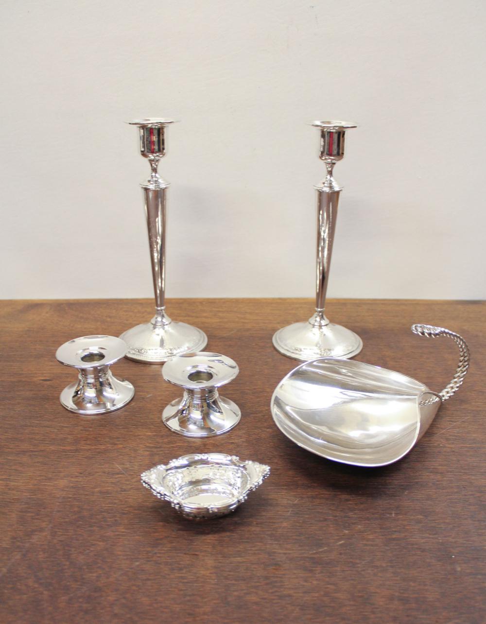 NINE STERLING SILVER TABLEWARE 31509b