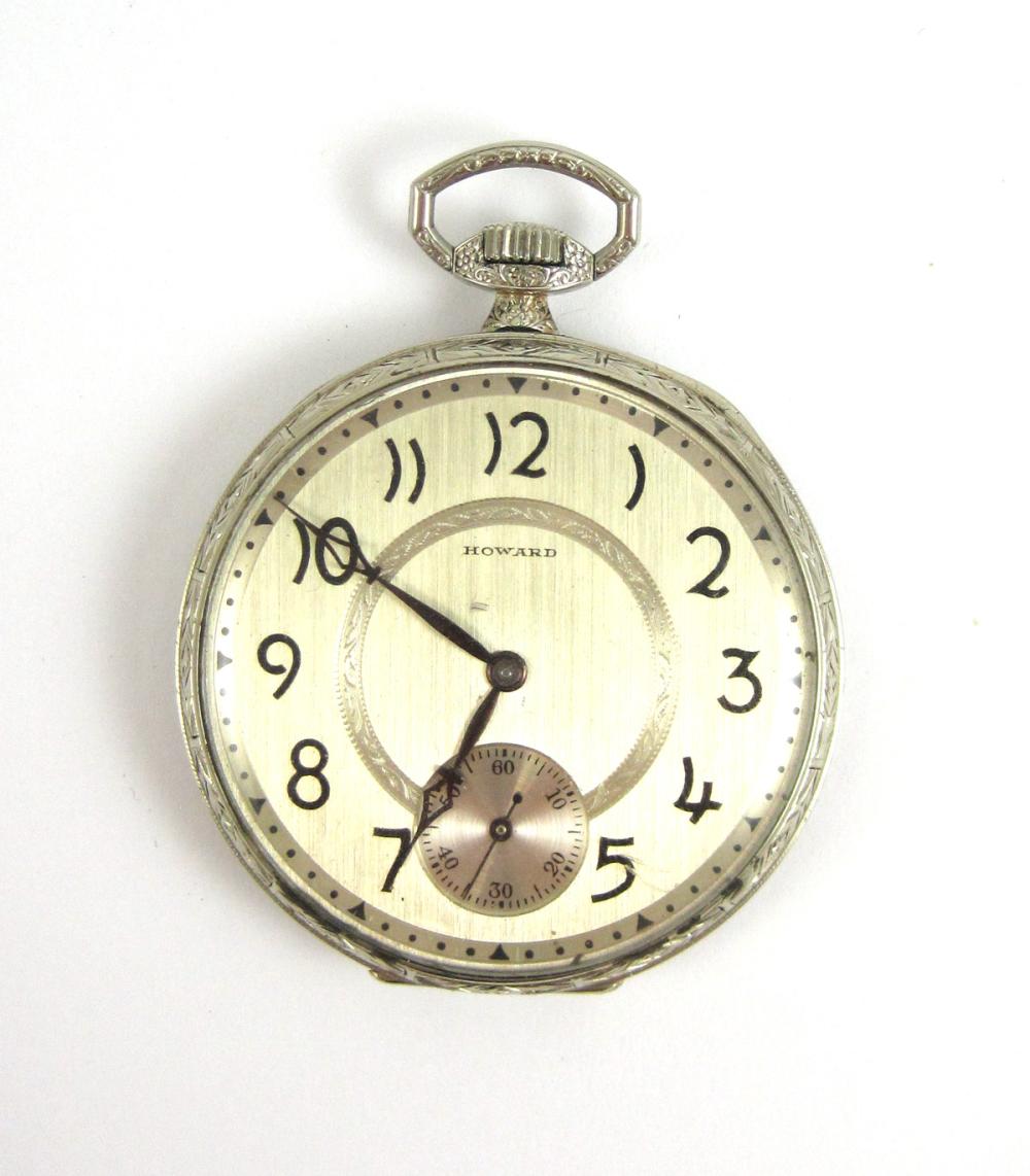 AMERICAN HOWARD POCKET WATCH IN