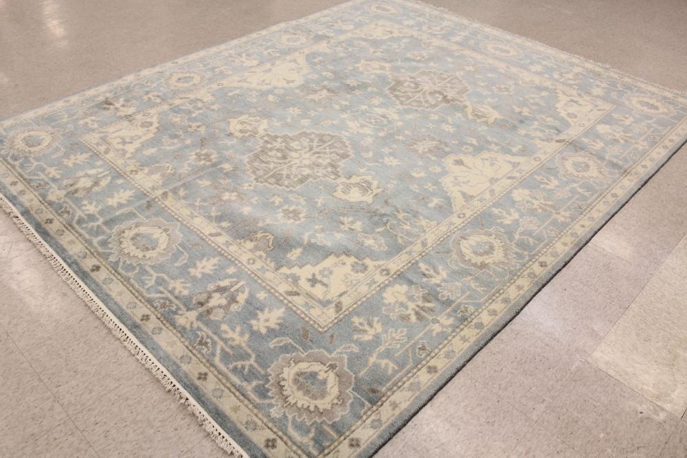 HAND KNOTTED ORIENTAL CARPET INDO PERSIAN  3150d7