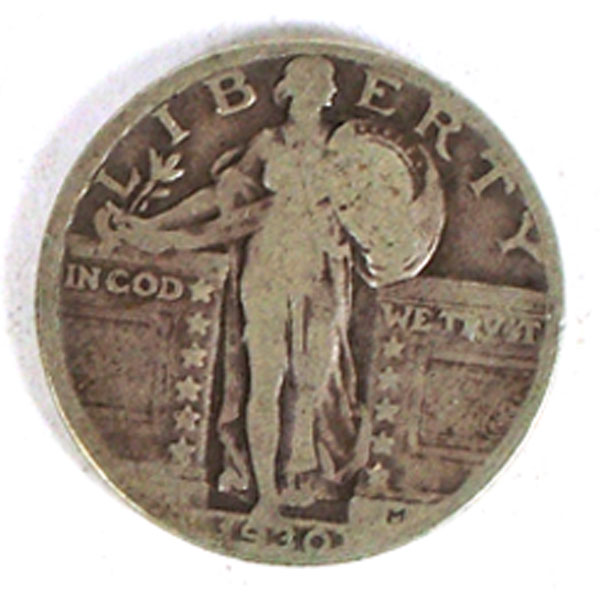 Seven U S Silver Coins 1934D Peace 4ee7e