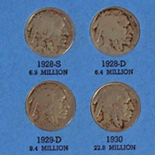 Book of Buffalo Nickels 1913 to