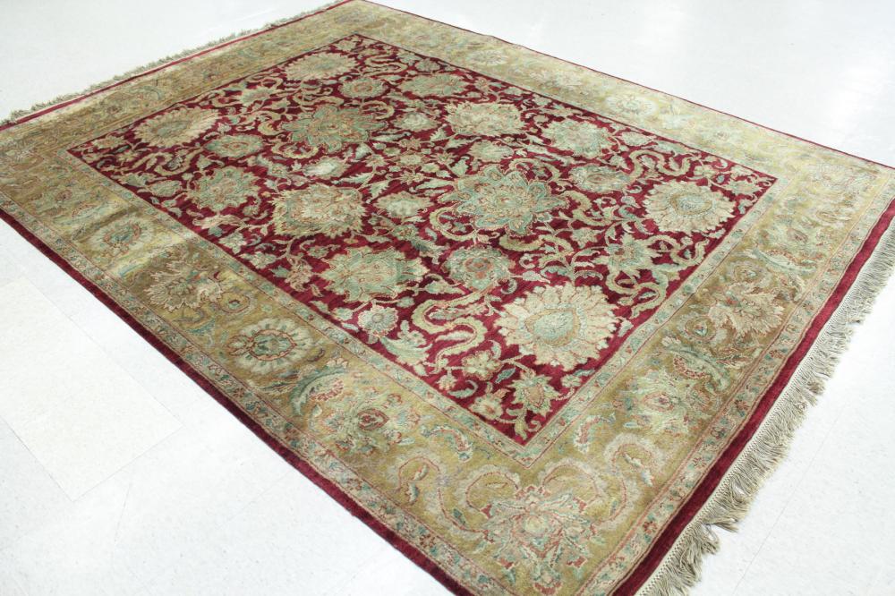 HAND KNOTTED ORIENTAL CARPET, INDO-PERSIAN,