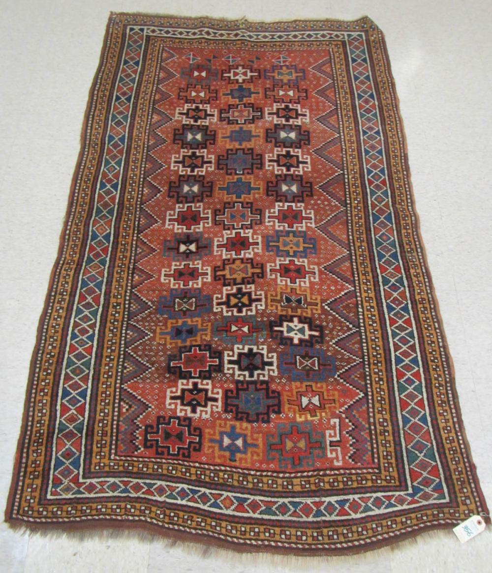 SEMI ANTIQUE PERSIAN TRIBAL AREA 3151dc