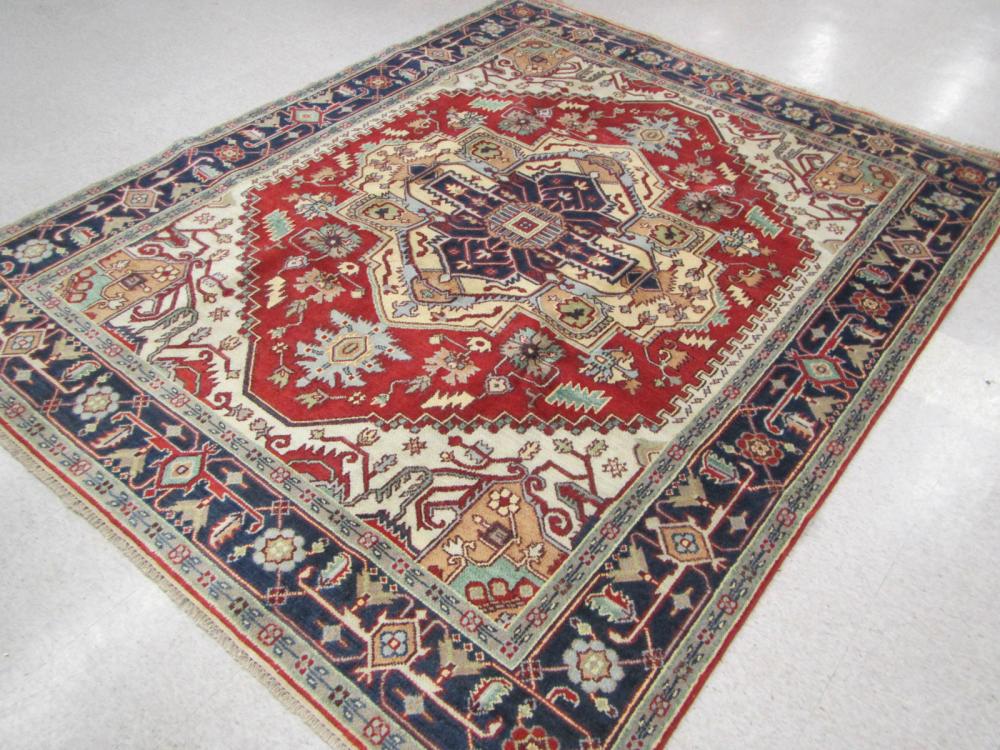 HAND KNOTTED ORIENTAL CARPET INDO PERSIAN  3151fb