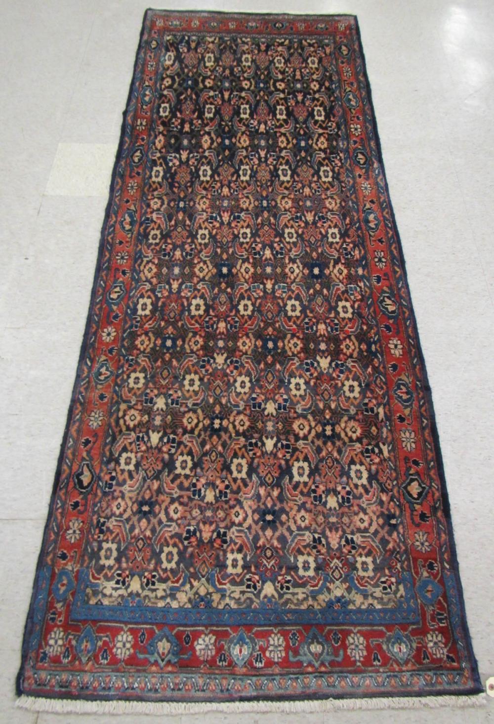 HAND KNOTTED PERSIAN HALL RUG  315265
