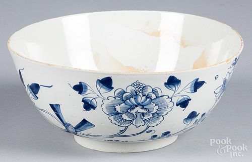 BLUE AND WHITE DELFT BOWL 18TH 315283