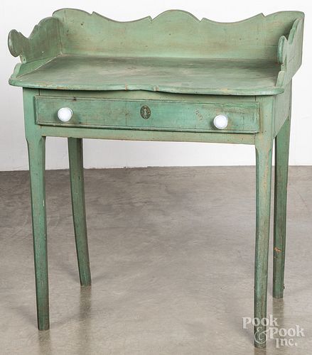 PAINTED DRESSING TABLE 19TH C Painted 31531a