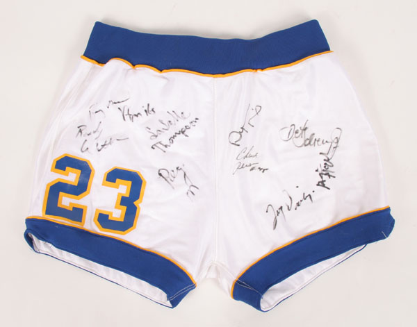 Pair of Indiana Pacers Jersey Shorts